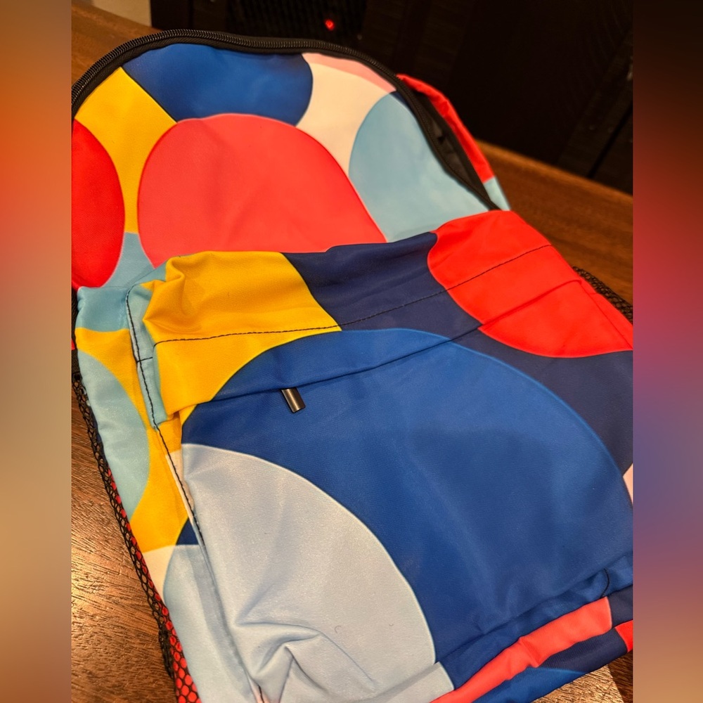 Colorful Geometric Backpack